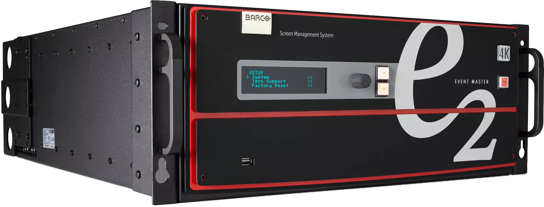 Barco E2 Screen Management System